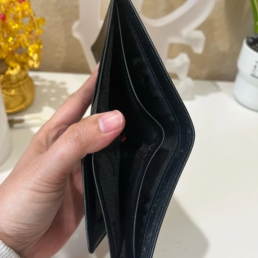 MCM MENS BLACK WALLET